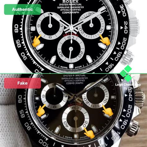 how to spot a fake daytona rolex